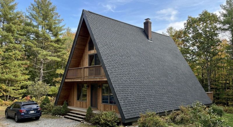 A Frame Roof Installation in Boulder County, CO