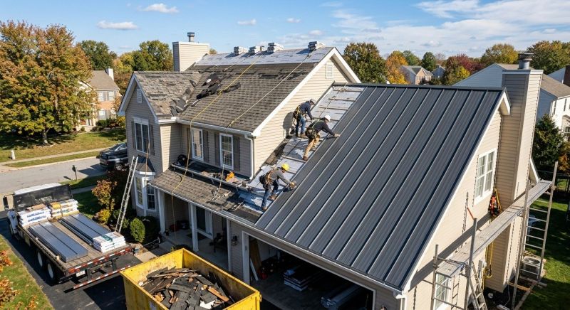 Aluminum Roof Replacement in Broomfield, CO