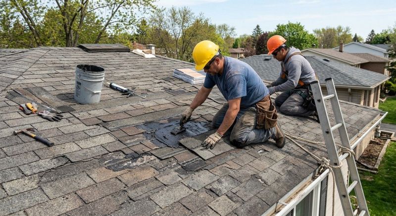 Asphalt Roof Repair in Firestone, CO