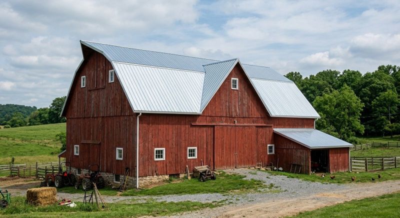 Barn Roof Replacement in Berthoud, CO