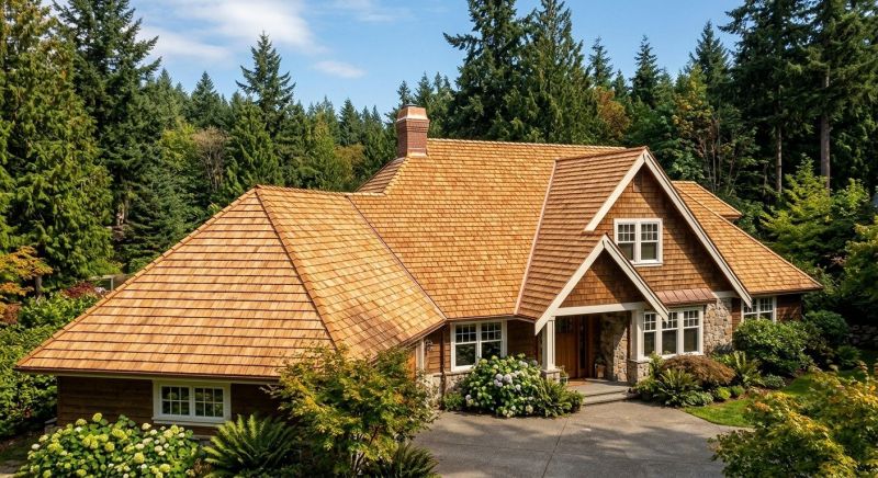 Cedar Roof Installation in Allenspark, CO