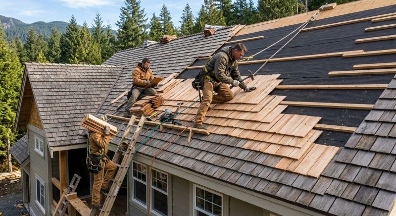 Cedar Roof Installation in Lafayette, CO