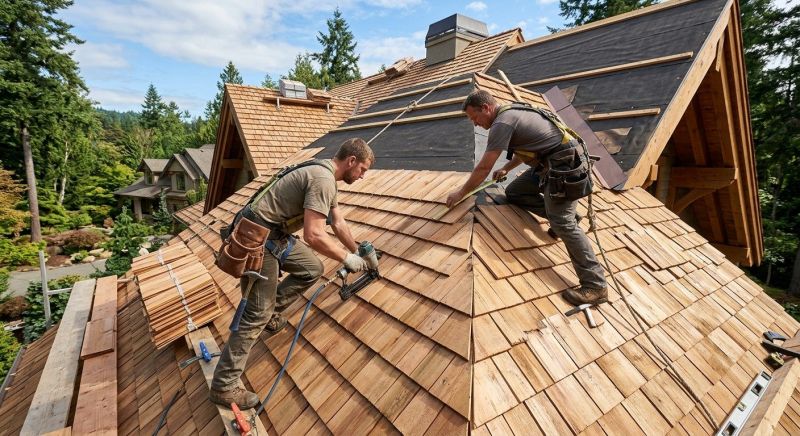 Cedar Shake Roof Construction in Boulder County, CO
