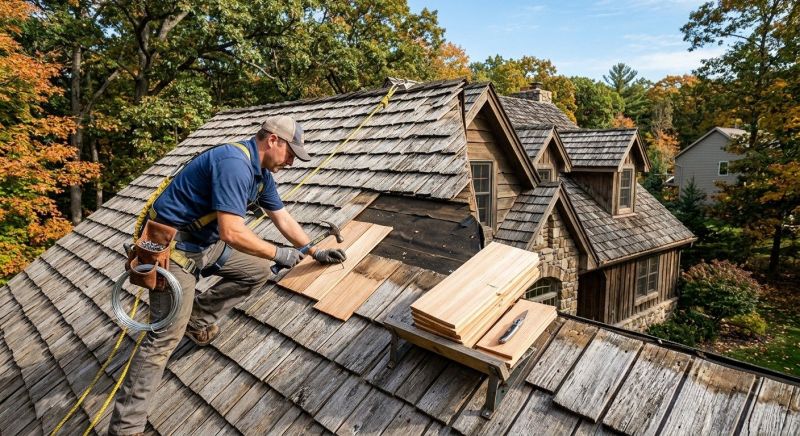 Cedar Shingles Repair in Milliken, CO