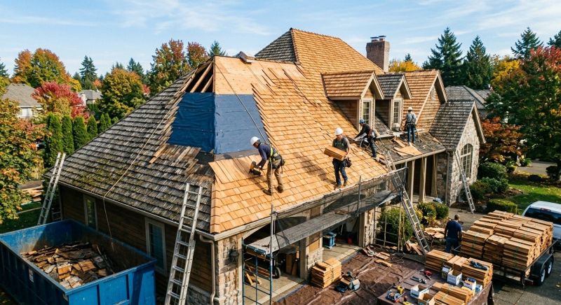 Cedar Shingles Replacement in Arvada, CO