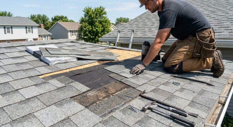 Composite Roof Repair in Boulder County, CO