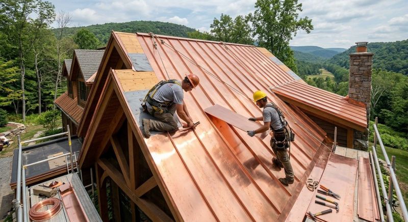 Copper Roof Installation in Boulder County, CO