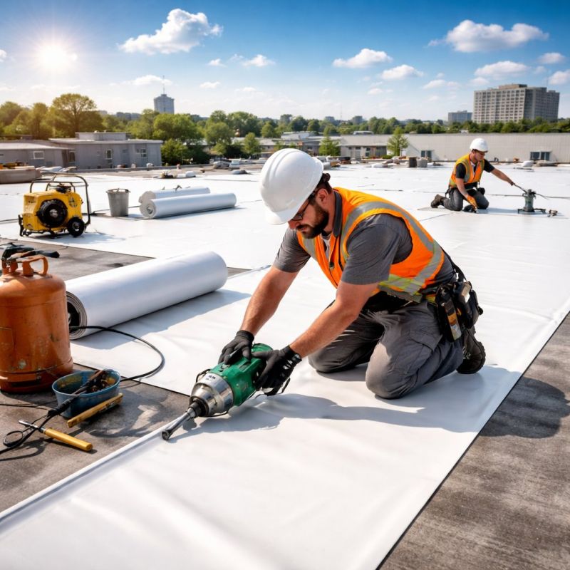 Epdm Roof Installation in Berthoud, CO
