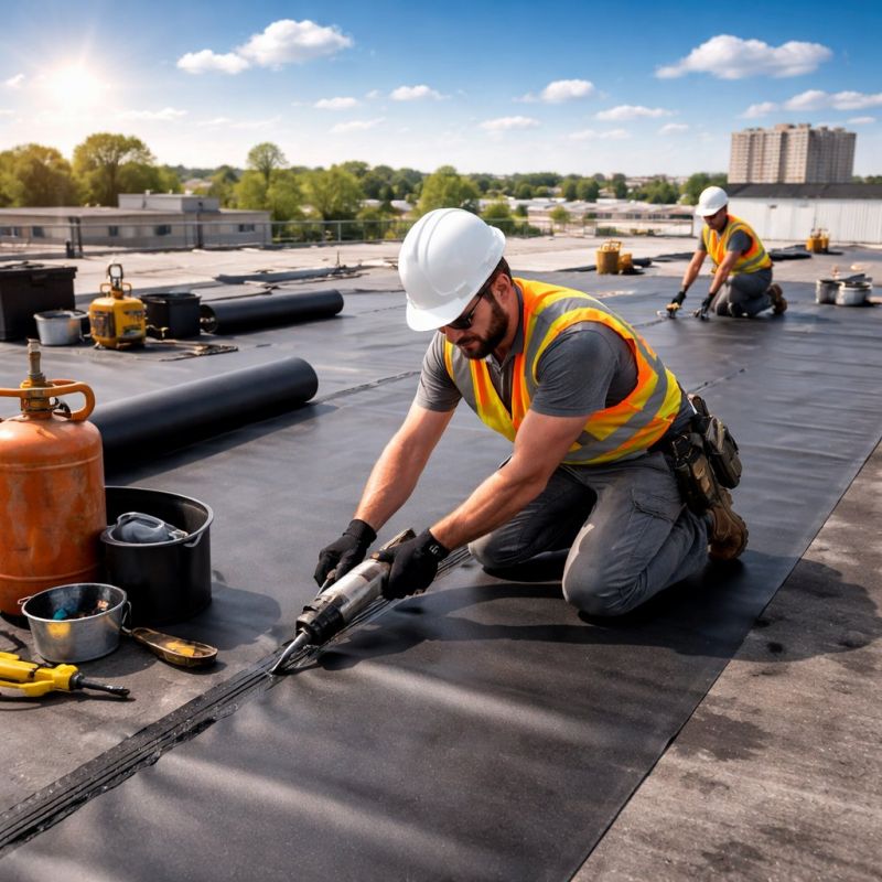 Epdm Roof Installation in Boulder County, CO