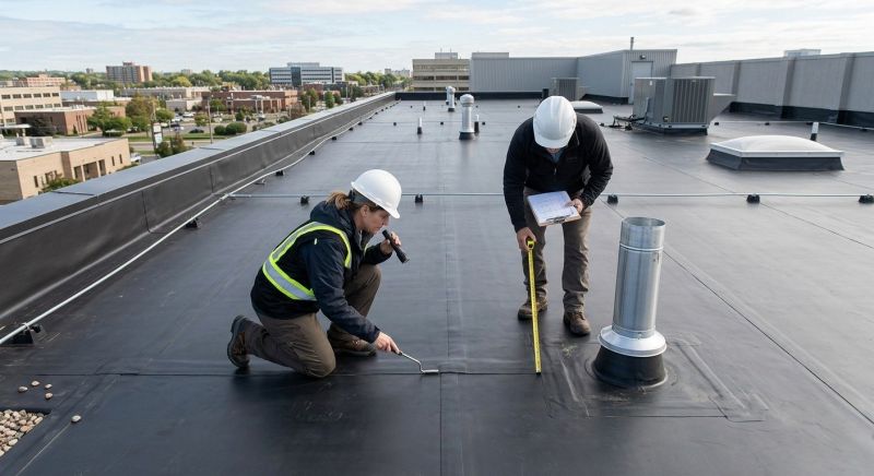 Flat Roof Inspection in Boulder County, CO