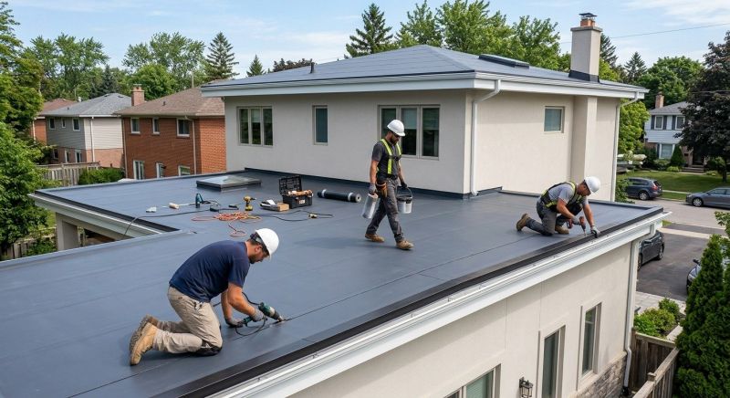 Flat Roof Installation in Erie, CO