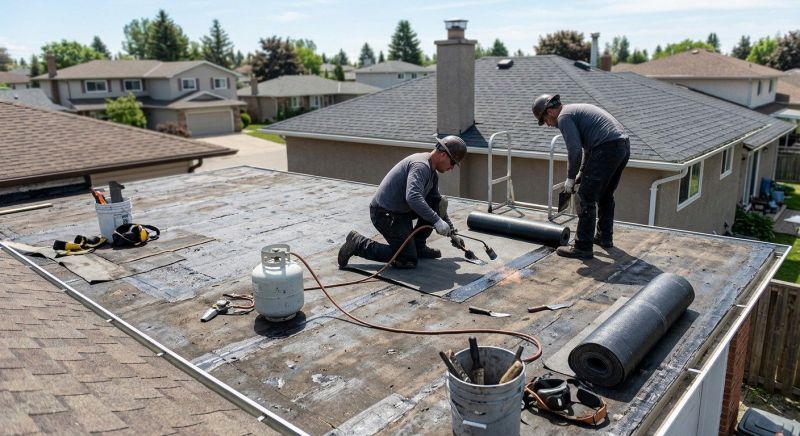 Flat Roof Repair in Broomfield, CO