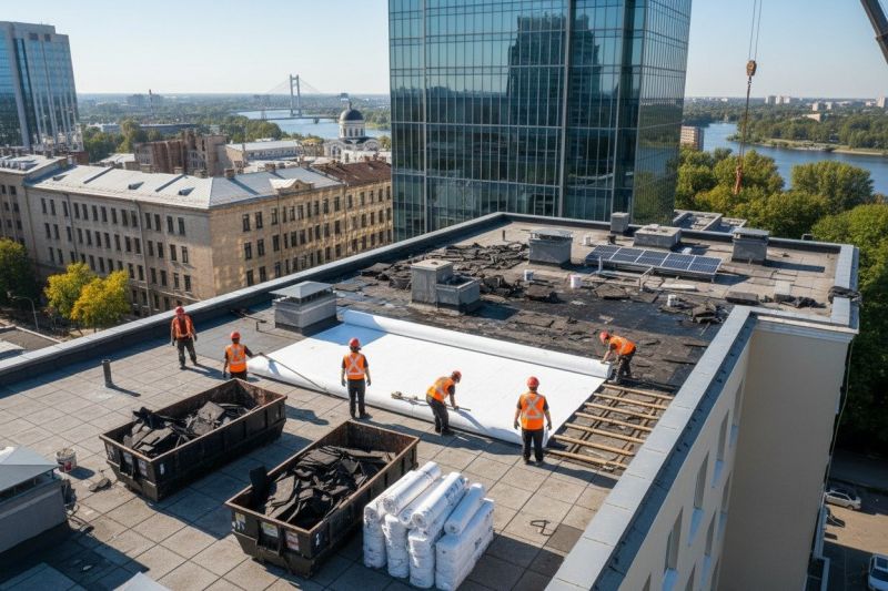 Flat Roof Replacement in Jamestown, CO