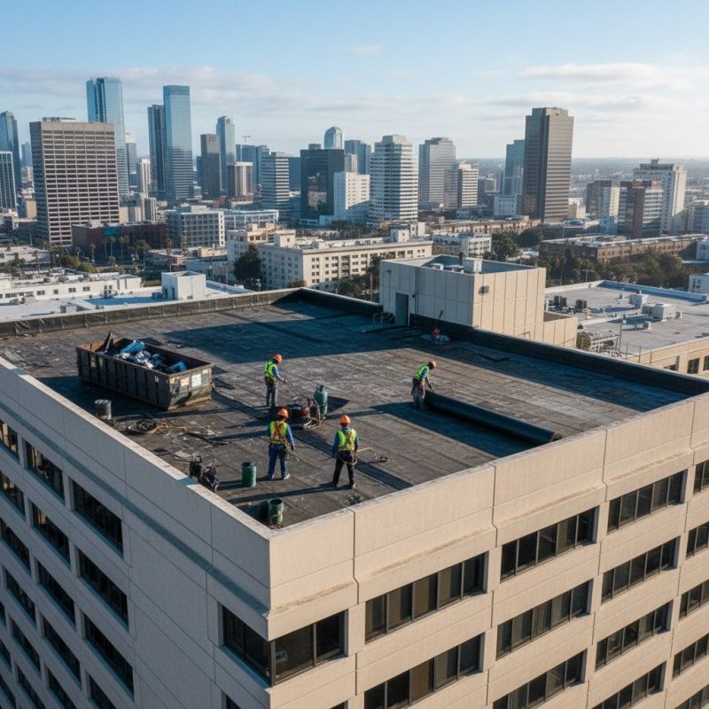 Flat Roof Replacement in Lafayette, CO