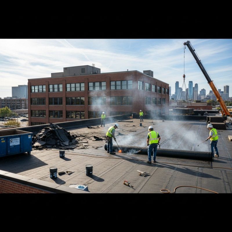 Flat Roof Replacement in Loveland, CO