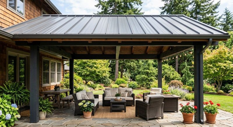 Metal Patio Roof Repair in Boulder County, CO