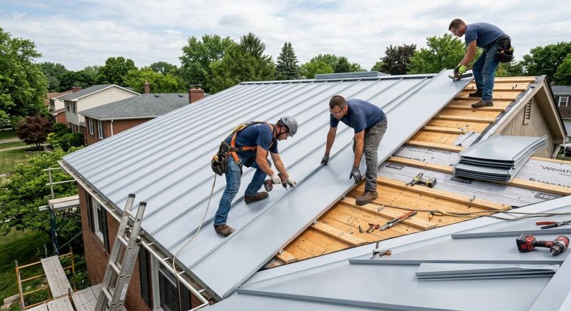 Metal Roof Installation in Lyons, CO