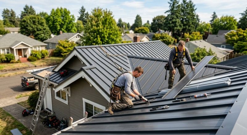 Metal Roof Repair in Boulder, CO