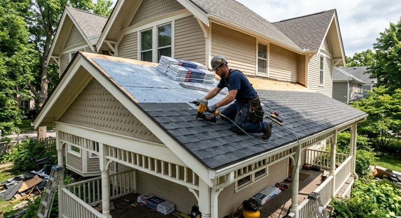 Porch Roofing Installation in Boulder County, CO
