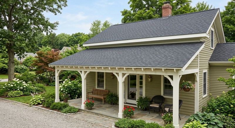 Porch Roofing Installation in Boulder County, CO