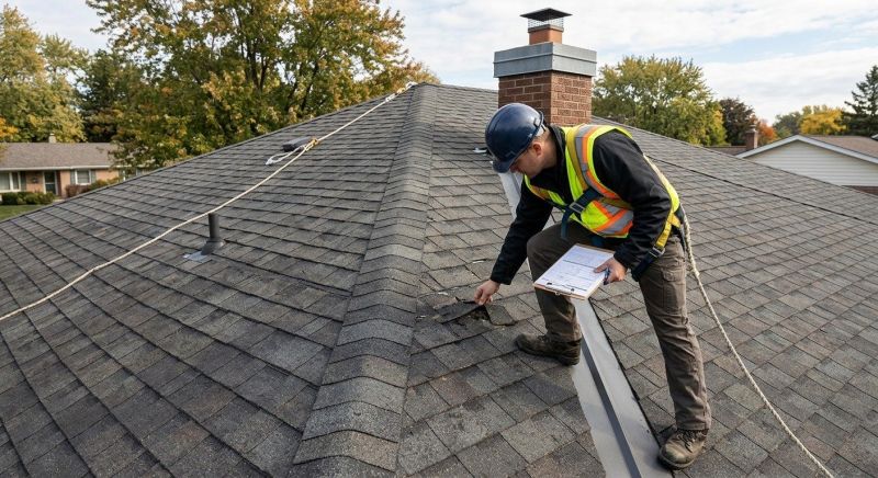 Roof Damage Inspection in Boulder, CO