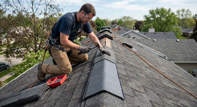 Roof Ridge Repair in Boulder County, CO