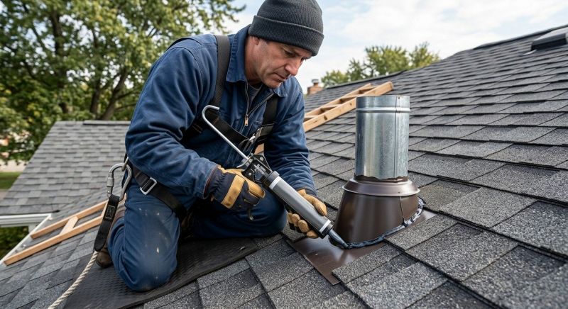 Roof Vent Flashing Repair in Boulder County, CO