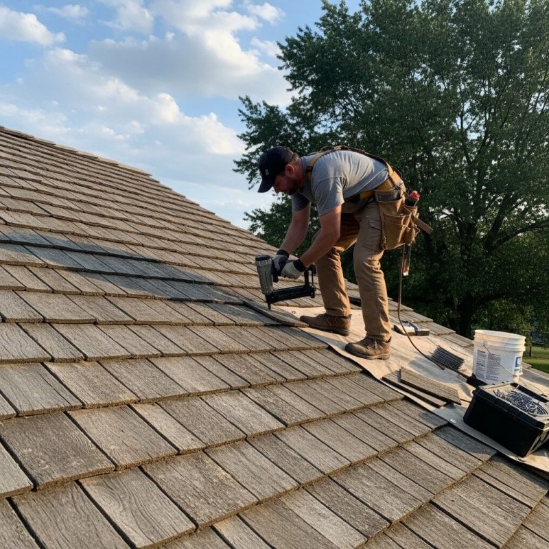 Shake Shingle Repair in Allenspark, CO