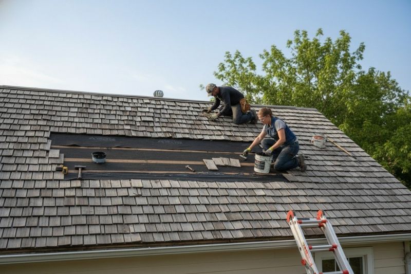 Shake Shingle Repair in Nederland, CO
