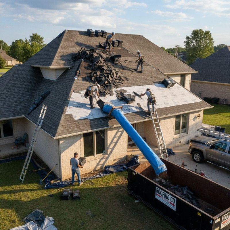 Shingle Roof Replacement in Johnstown, CO