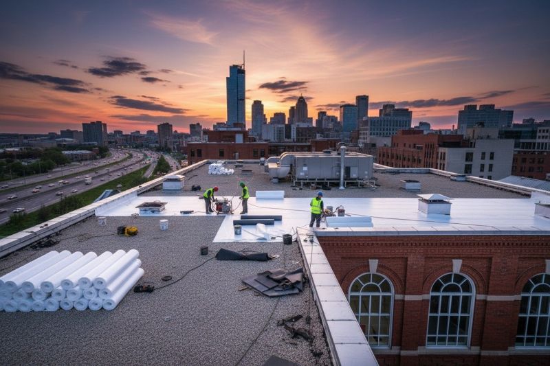 Single Ply Roof Replacement in Brighton, CO