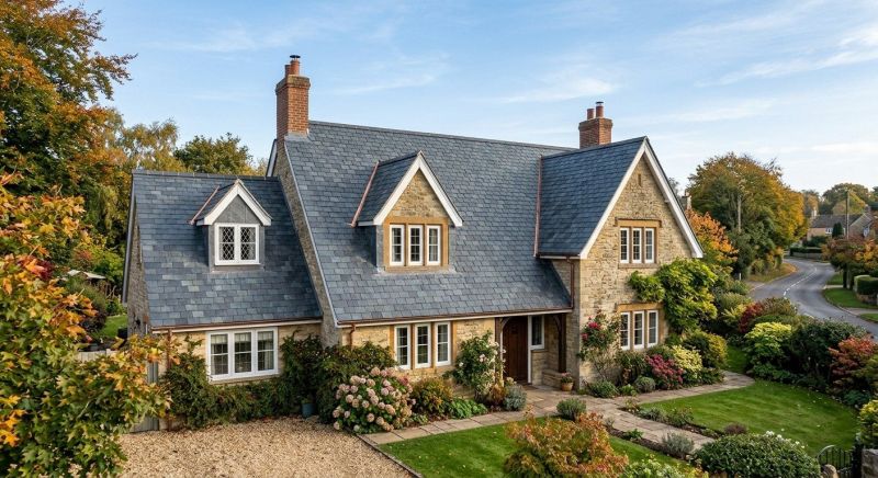 Slate Roof Construction in Allenspark, CO