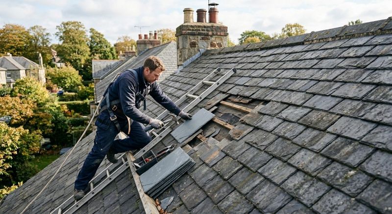 Slate Roof Repair in Allenspark, CO