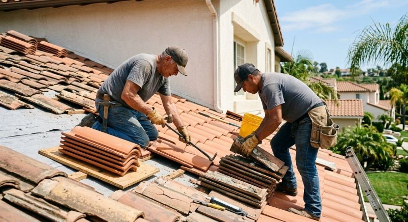 Spanish Tile Roof Repair in Boulder County, CO