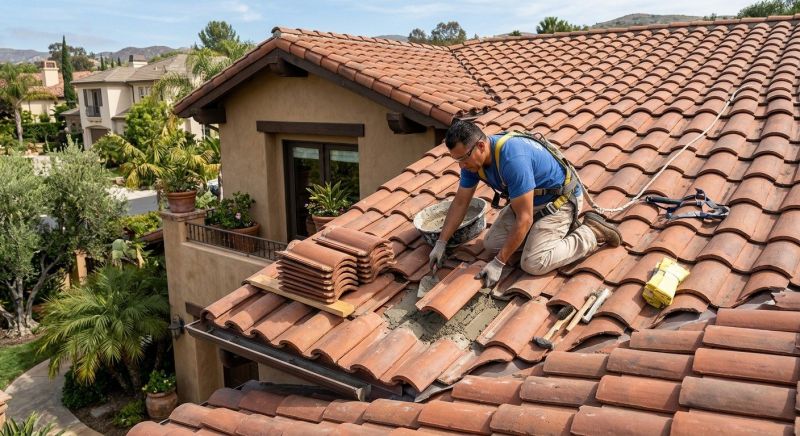 Spanish Tile Roof Repair in Boulder County, CO