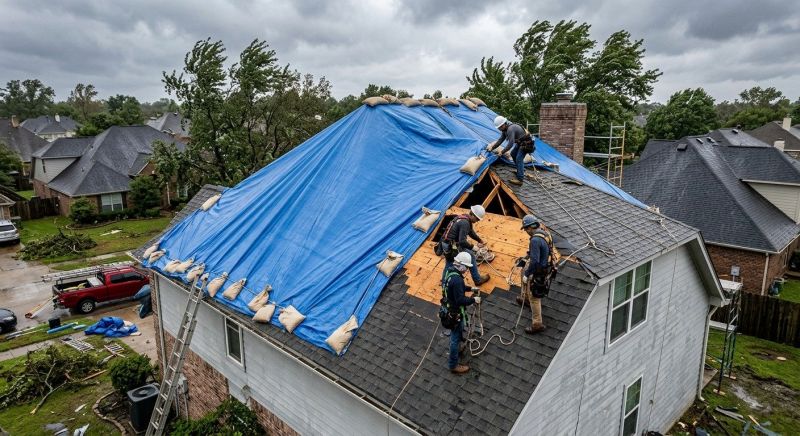 Storm Damage Roof Repair in Firestone, CO