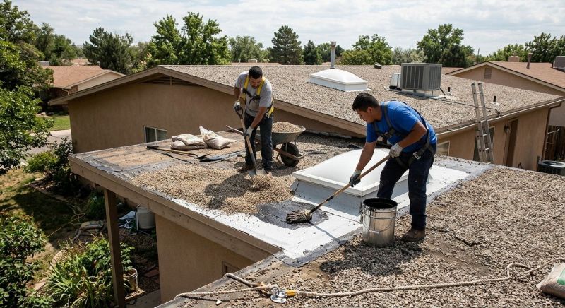 Tar And Gravel Roof Repair in Boulder, CO
