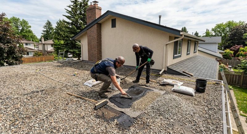 Tar And Gravel Roof Repair in Erie, CO