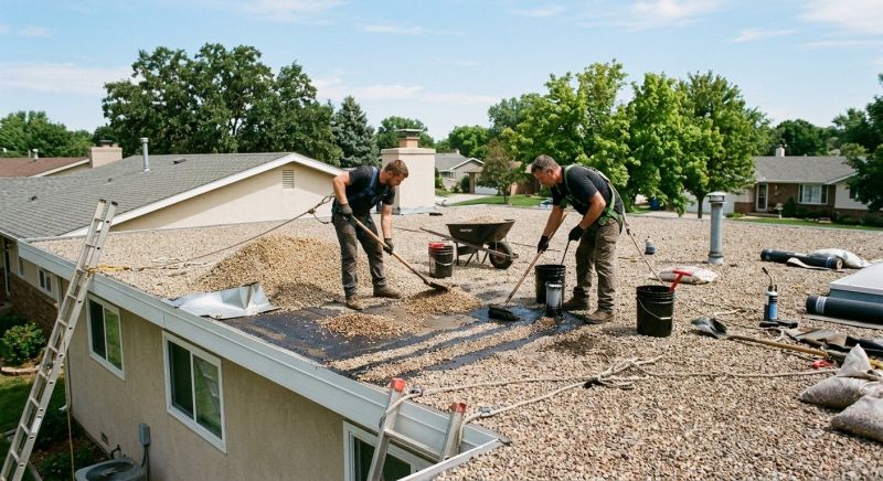 Tar And Gravel Roof Repair in Jamestown, CO