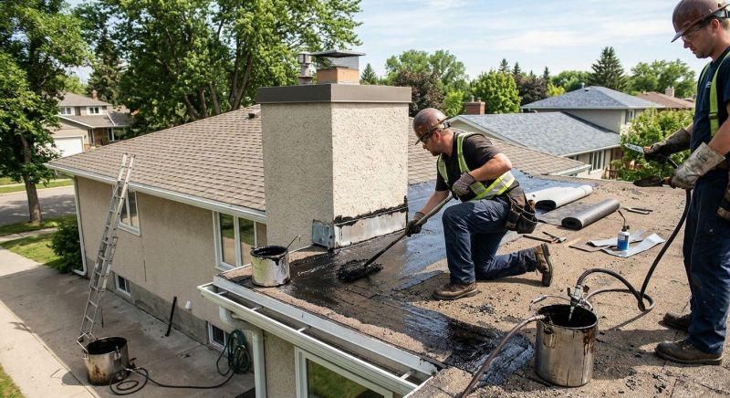 Tar And Gravel Roof Repair in Longmont, CO