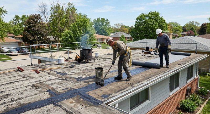Tar Roof Repair in Berthoud, CO