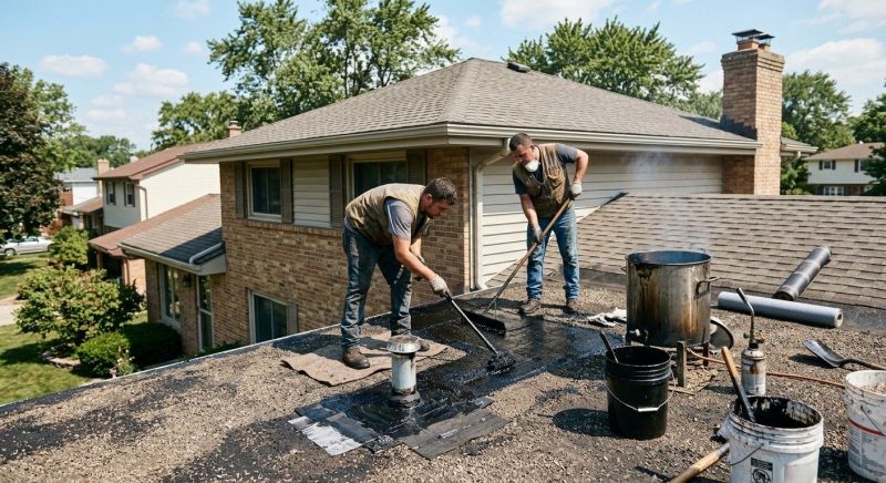 Tar Roof Repair in Jamestown, CO