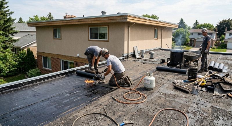 Tar Roofing Repair in Boulder County, CO