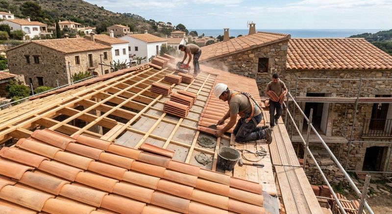 Tile Roof Installation in Lyons, CO