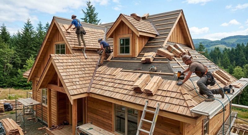 Wood Roofing Installation in Nederland, CO