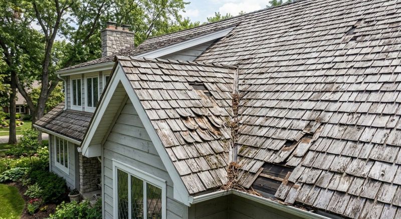 Wood Shake Roof Repair in Erie, CO