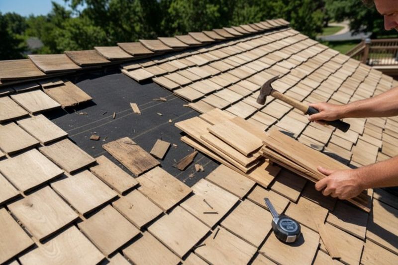 Wood Shake Roof Repair in Westminster, CO