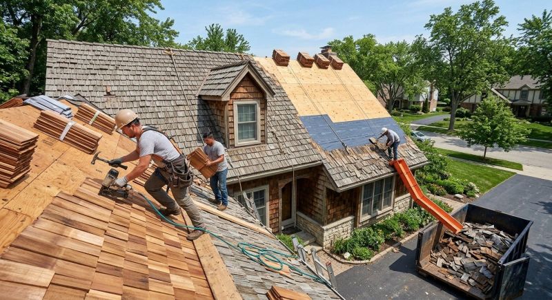 Wood Shingle Roof Replacement in Boulder County, CO
