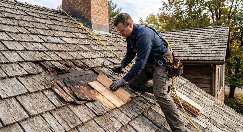 Wood Shingles Repair in Arvada, CO