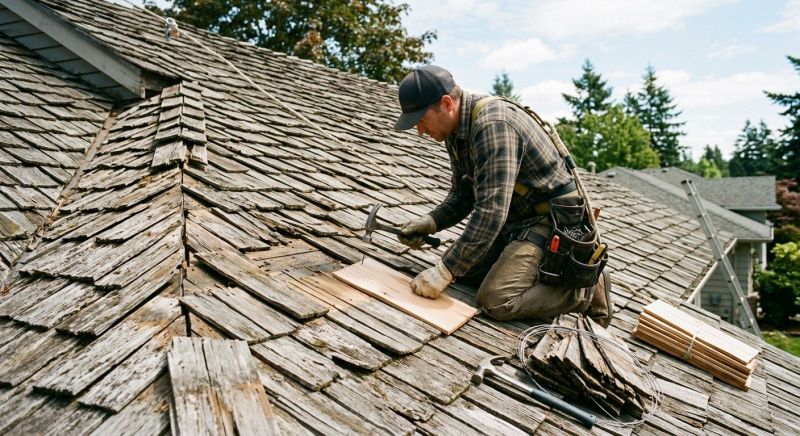 Wood Shingles Repair in Estes Park, CO